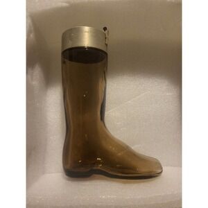 Vintage AVON Collectible Boot bottle Leather Cologne 8 FL OZ Bottle (empty)